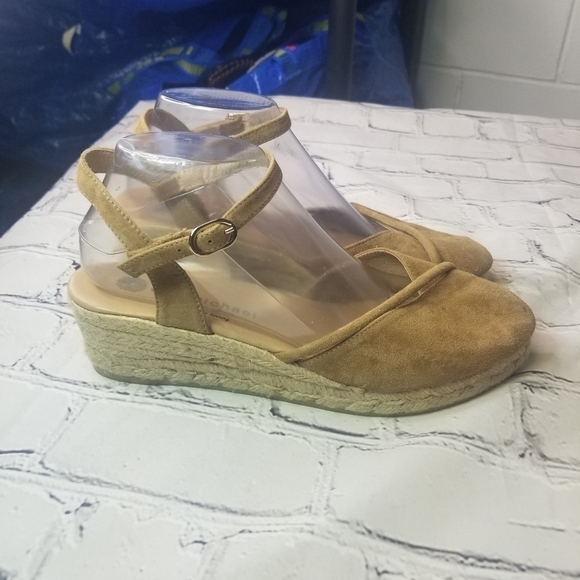 Eric michael suede espadrille sandals - Picture 9 of 13